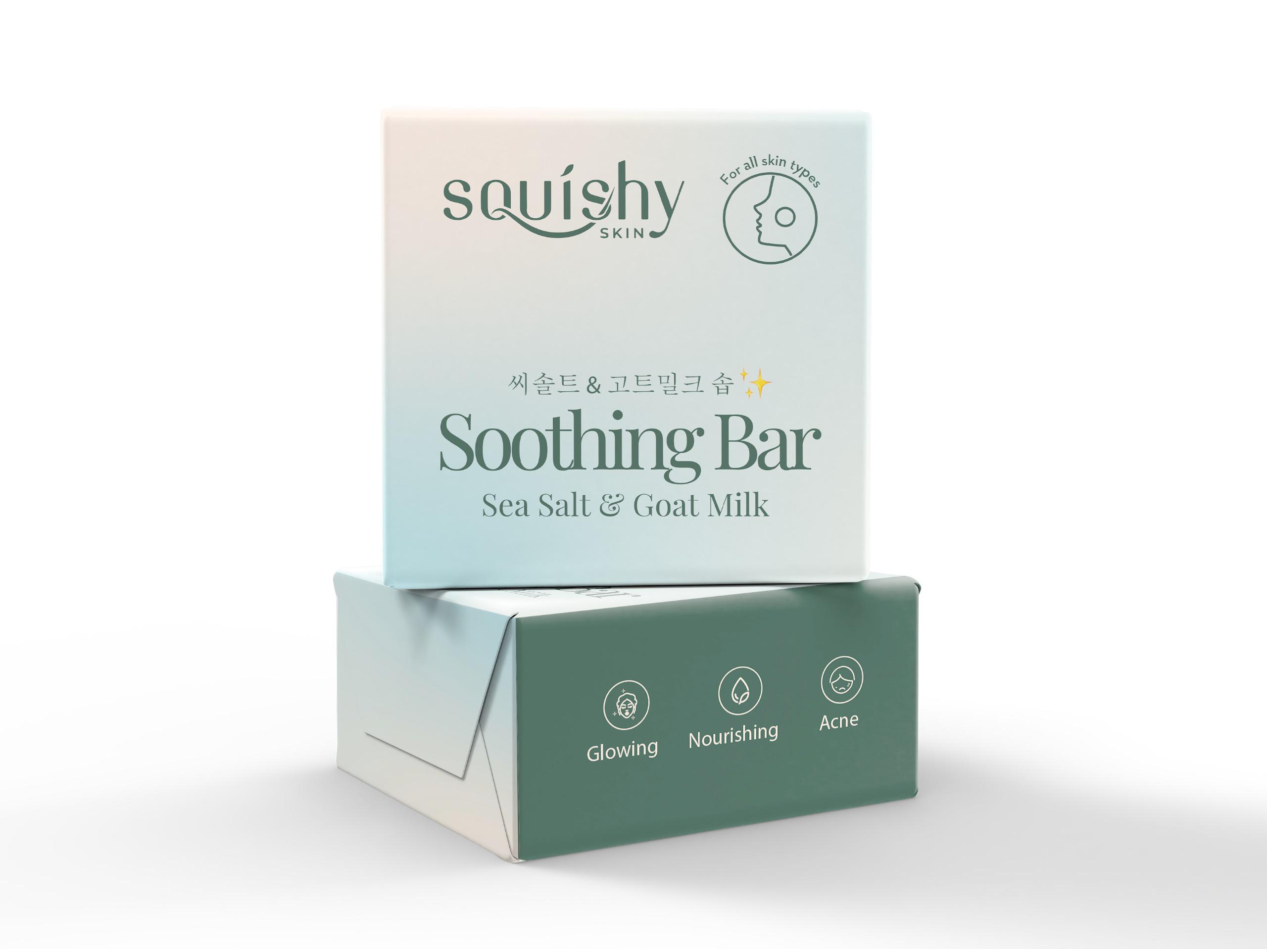 Soothing bar soap